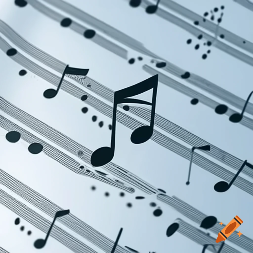 Sheet music featuring Panopto brand logo