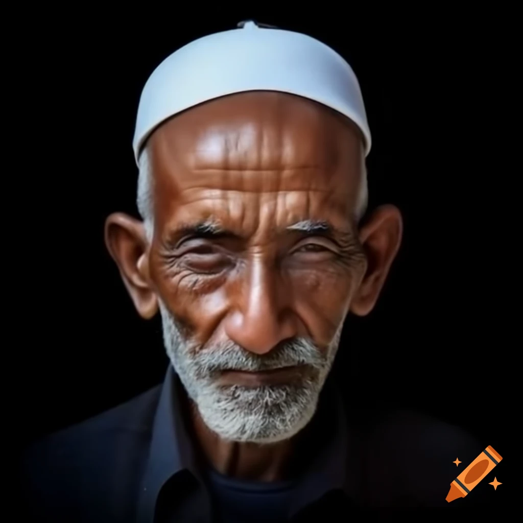 Muslim man wearing cap