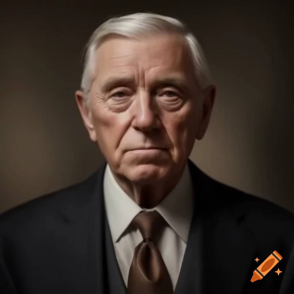Realistic portrait id style photo of a person looking at the camera on