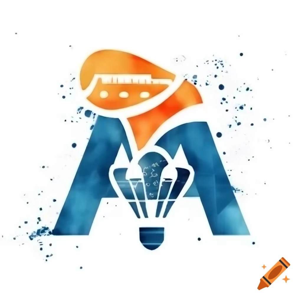 Vibrant logo illustration with "BADABOUR" text, badminton racket, shuttlecock, and mountain