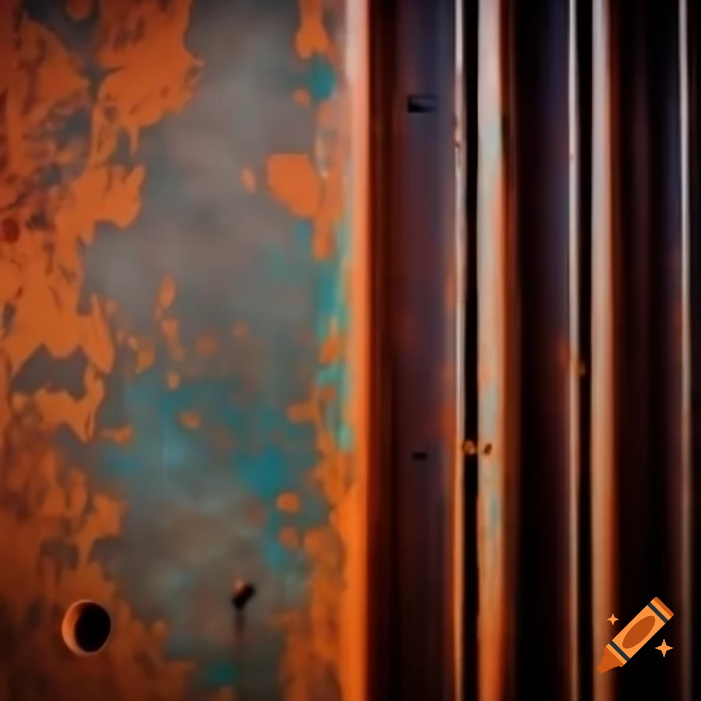 Rusty and dirty steel texture background
