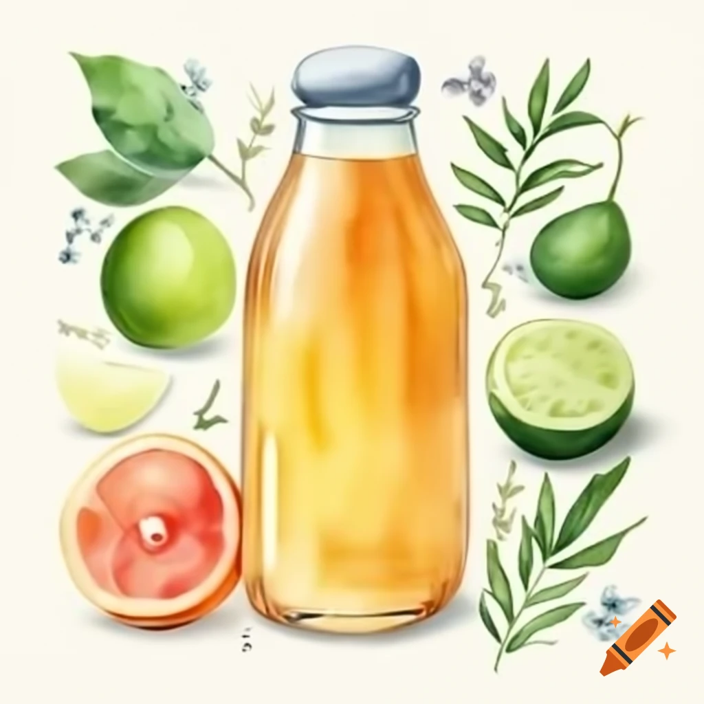 Kombucha beverage in a glass