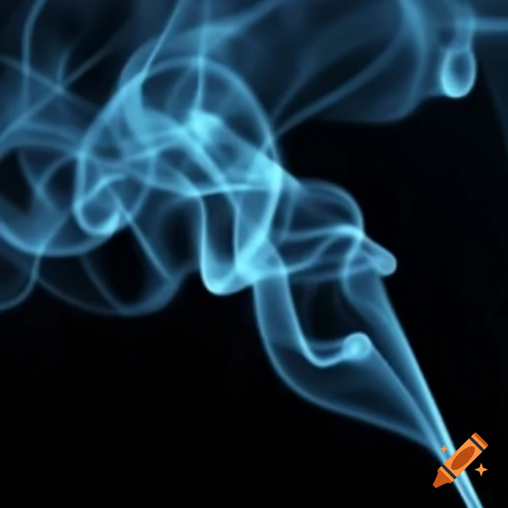 Artistic smoke effect illustration