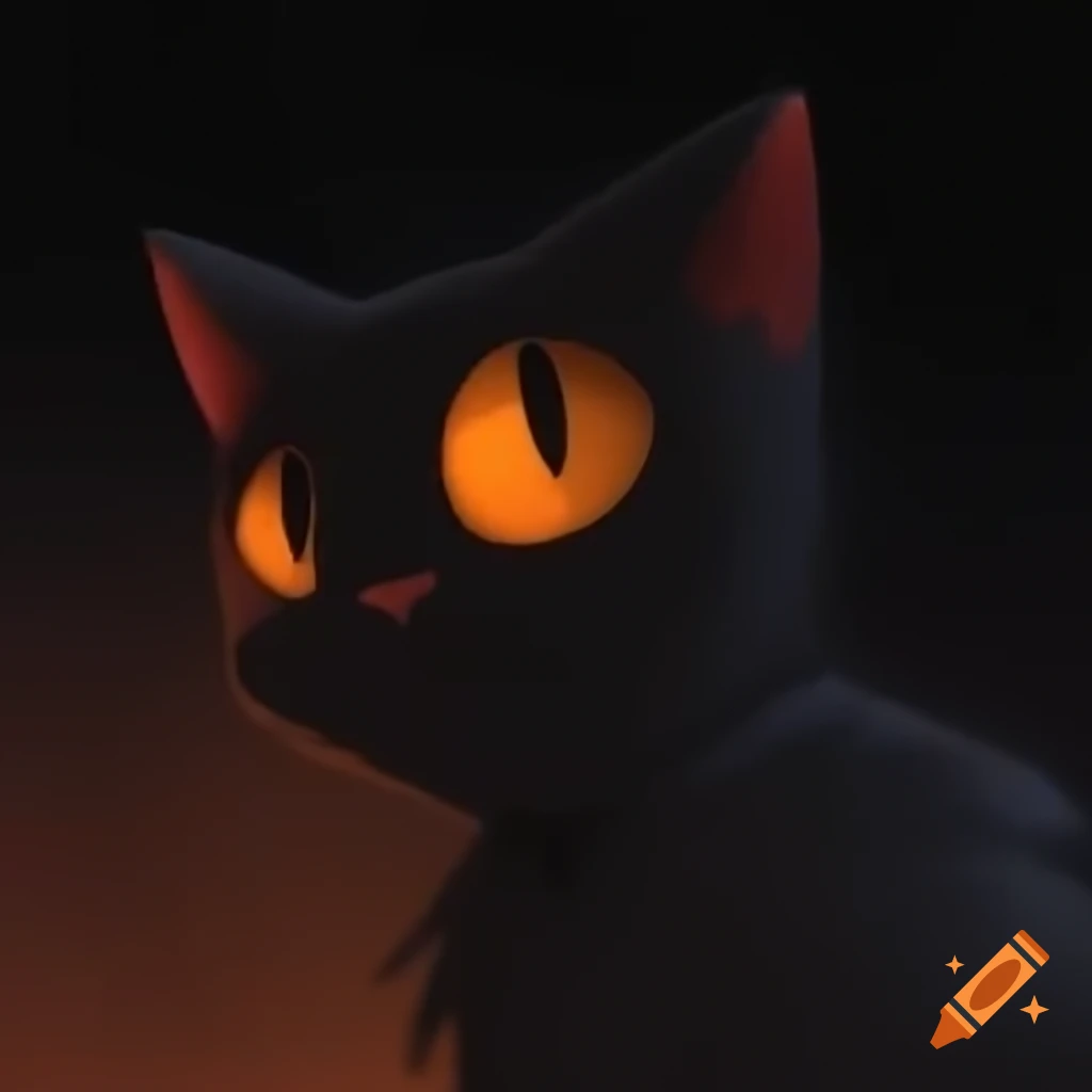 Cute cat with a mischievous expression