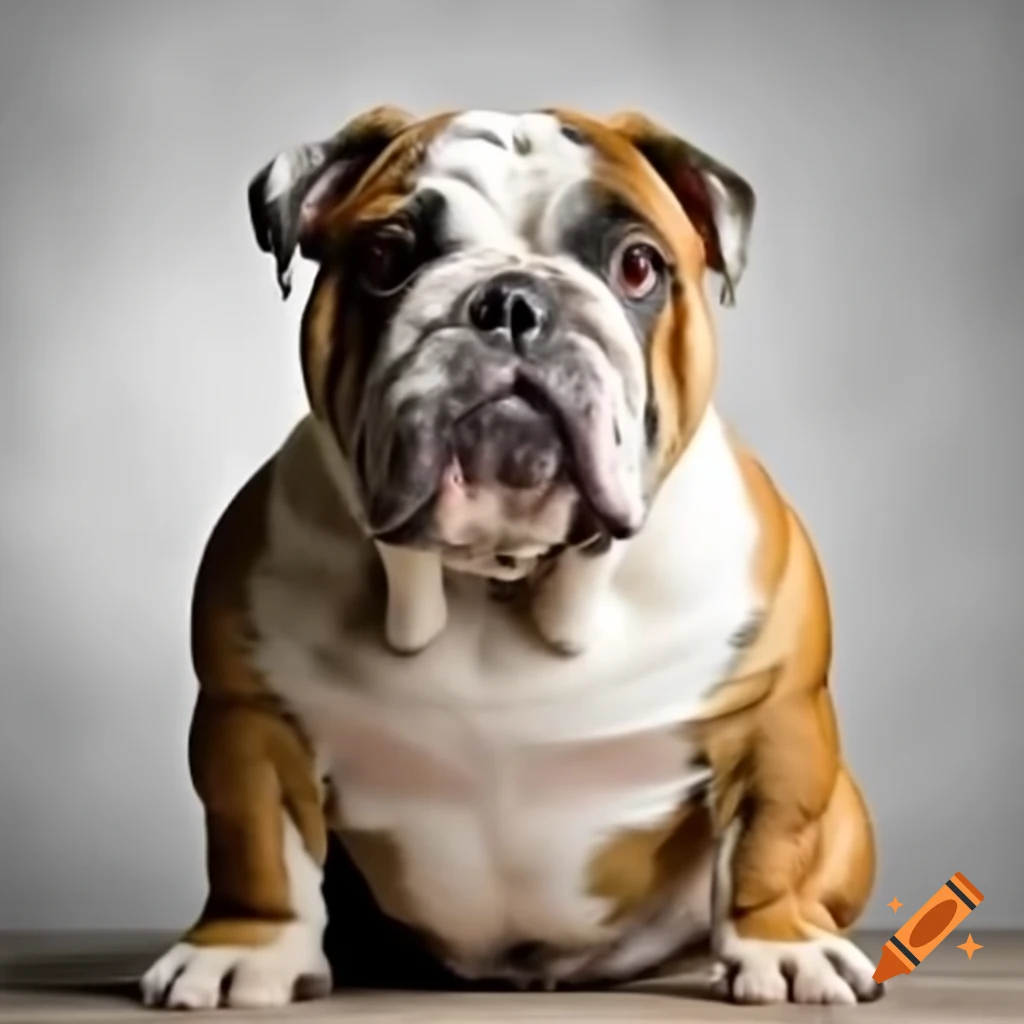 Bulldog portrait