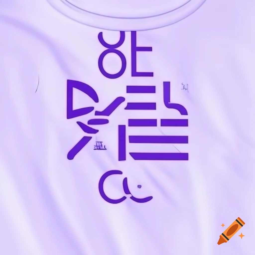 Minimalist design for white t-shirt with 'Create Your Story' in bold
