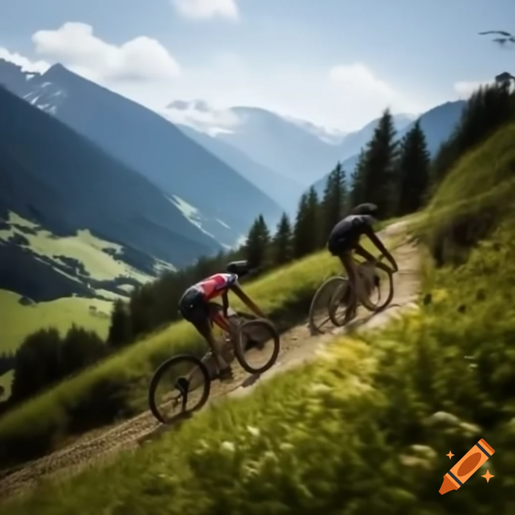 Futuristic mountain bike design
