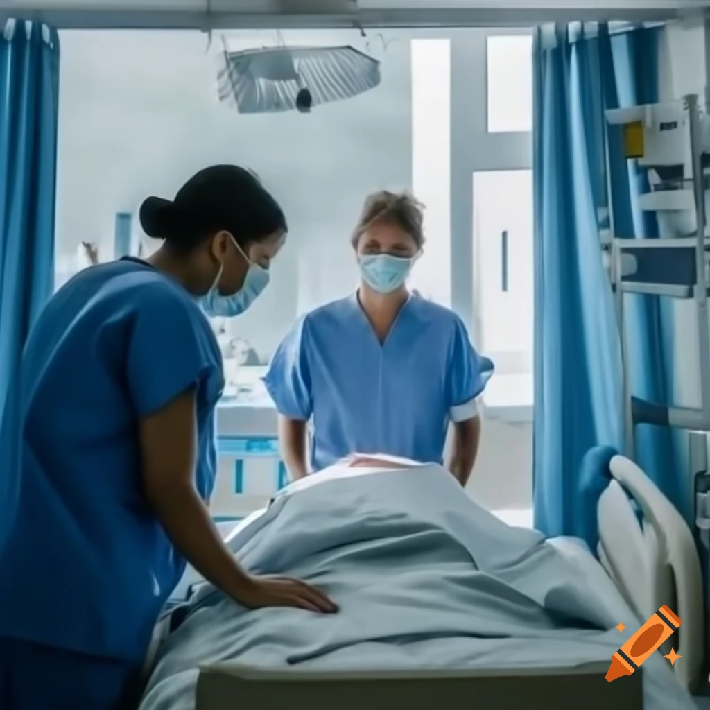 Infirmiers et aides-soignants travaillant dans un hôpital