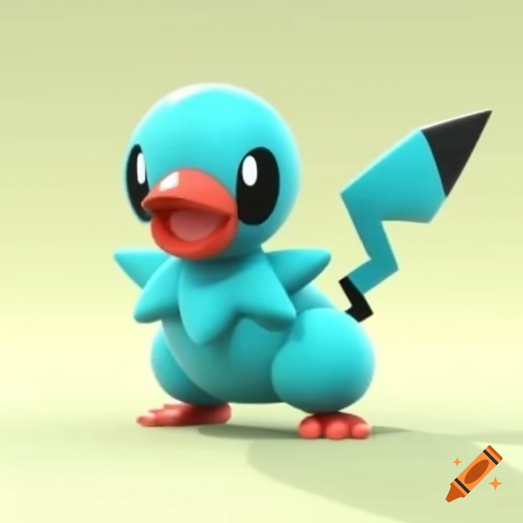 New 3D rendered Pokémon design