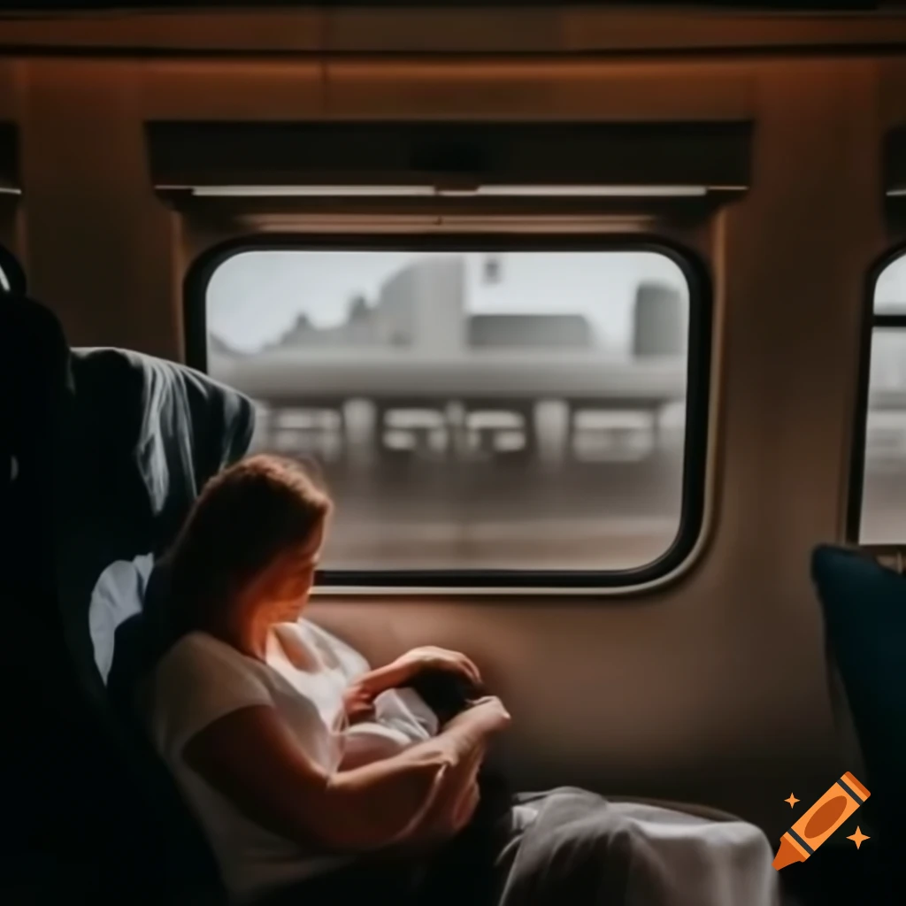 Naissance bébé logo for SNCB train