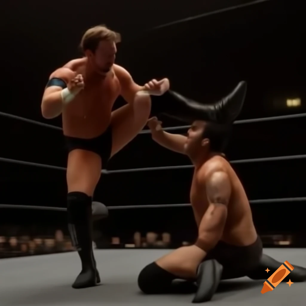 Rowdy Roddy Piper battling aliens in cosmic crucible from 'They Live'