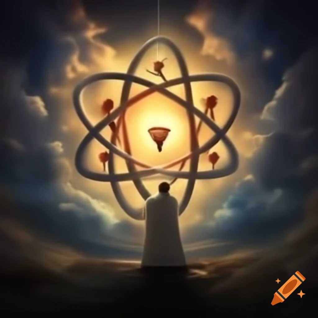 Abstract representation of father atom concept