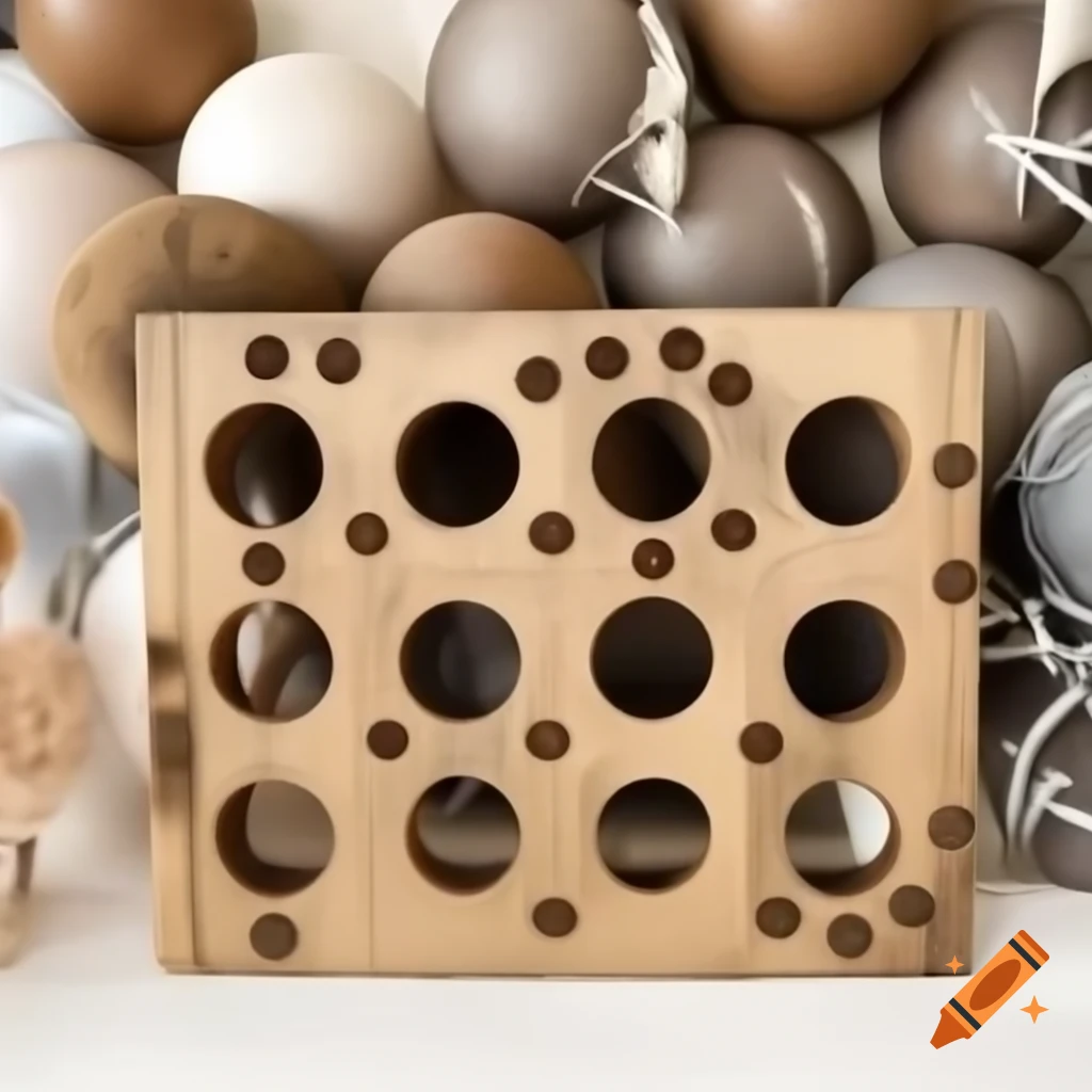 Vintage wooden games at a party setting