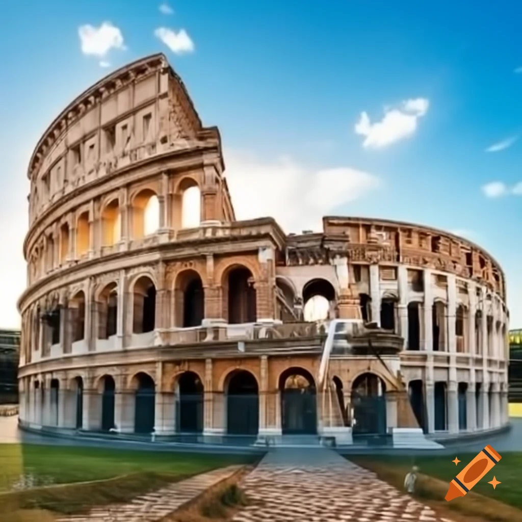 Colosseum in the morning light