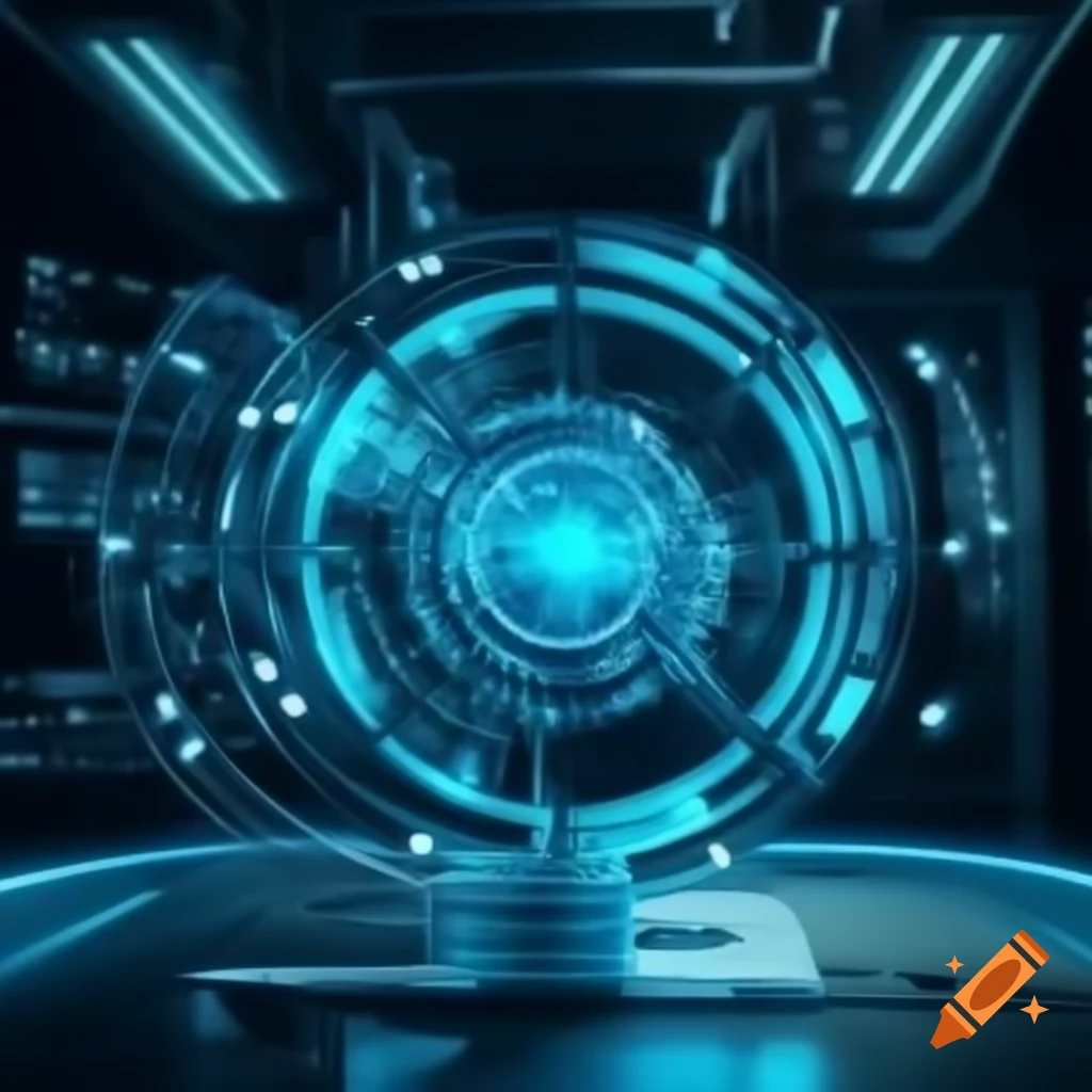 Modern futuristic tech medical background for video content