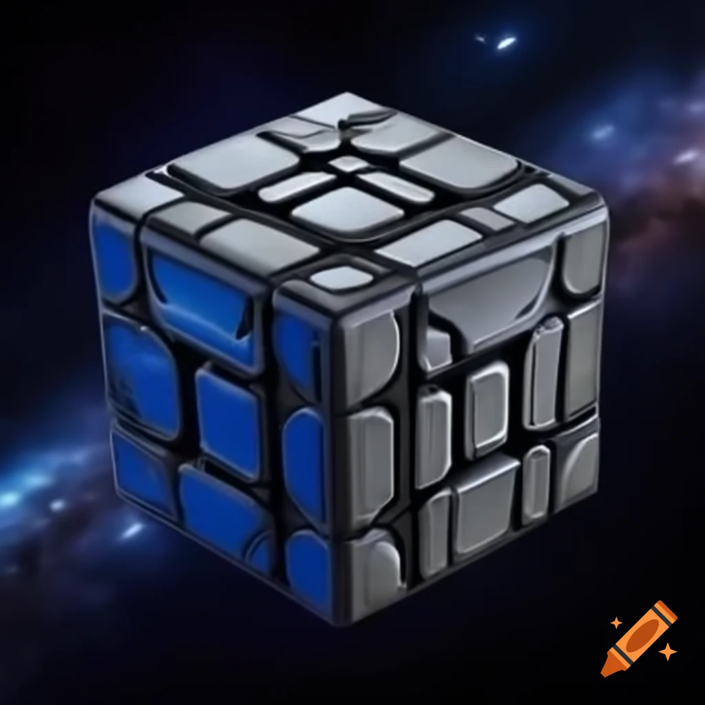 Speed cube inspired by Guardians of the Galaxy