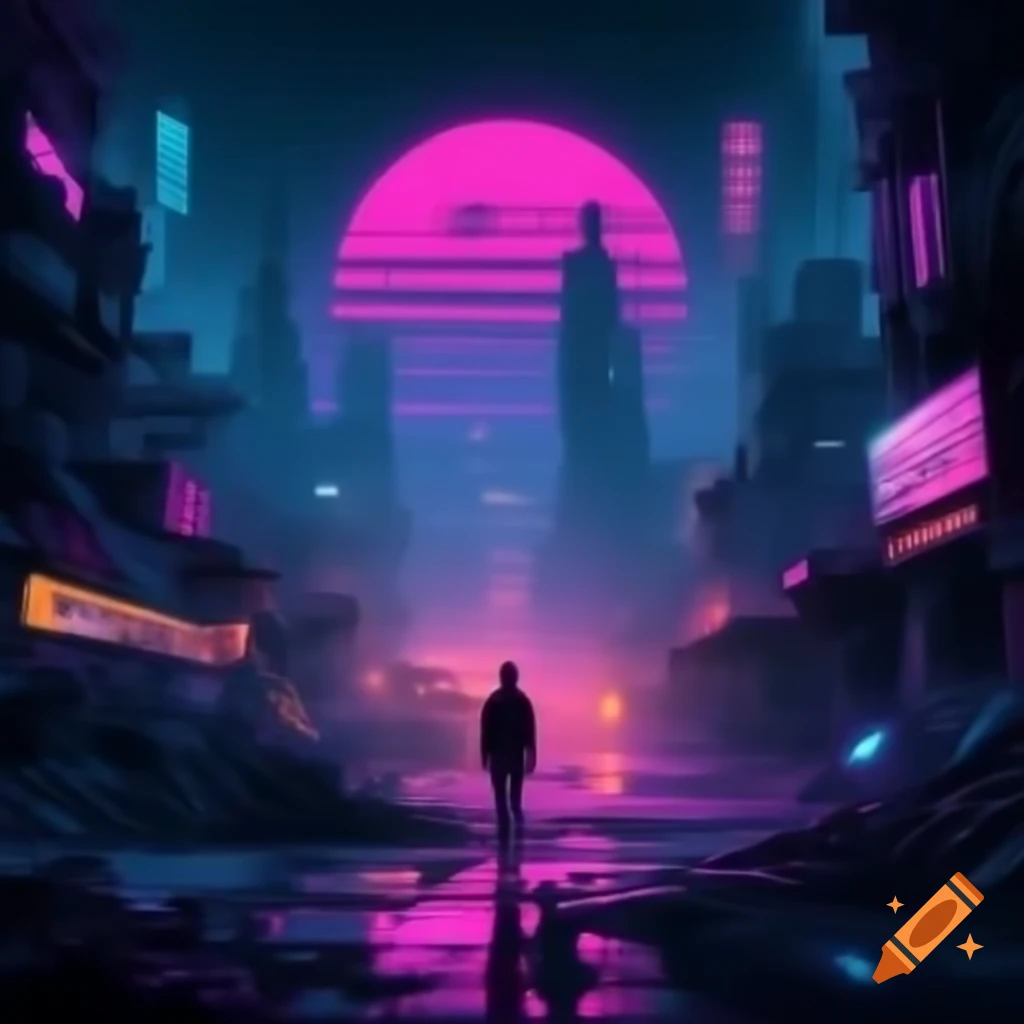Bicycle In Cyberpunk Style Showcasing Futuristic Design On Craiyon