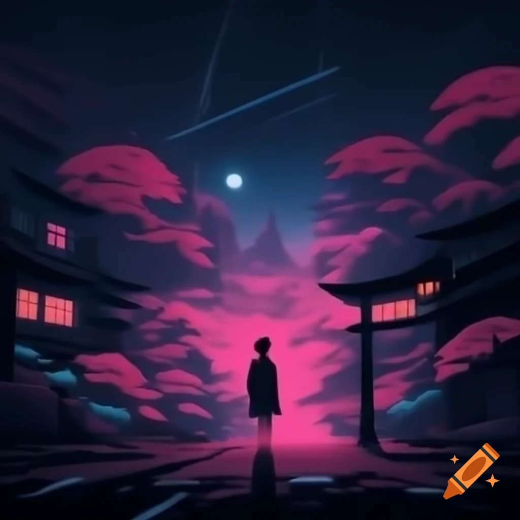 vibrant-synthwave-japanese-futuristic-landscape-in-4k-on-craiyon
