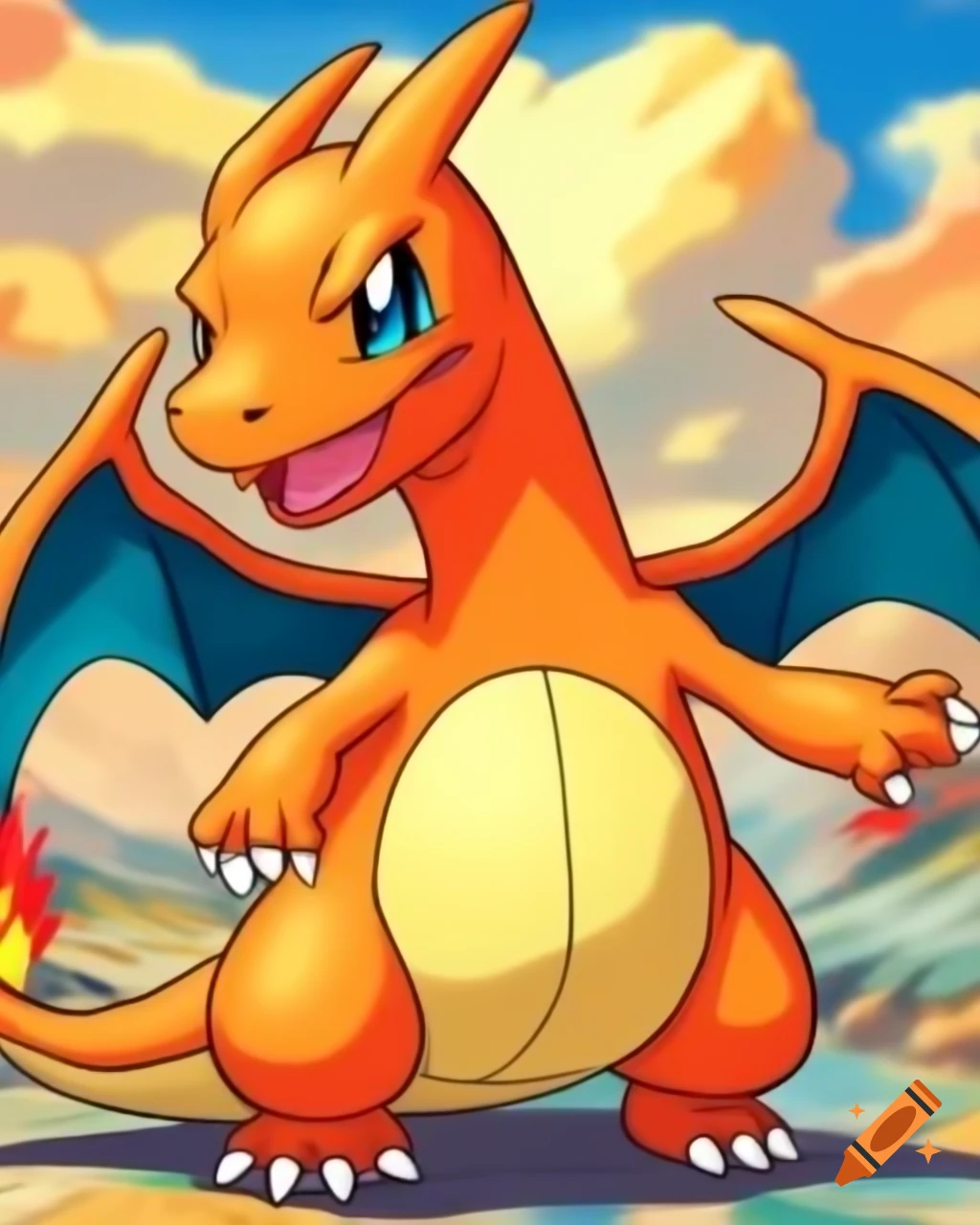Charizard character from Pokemon