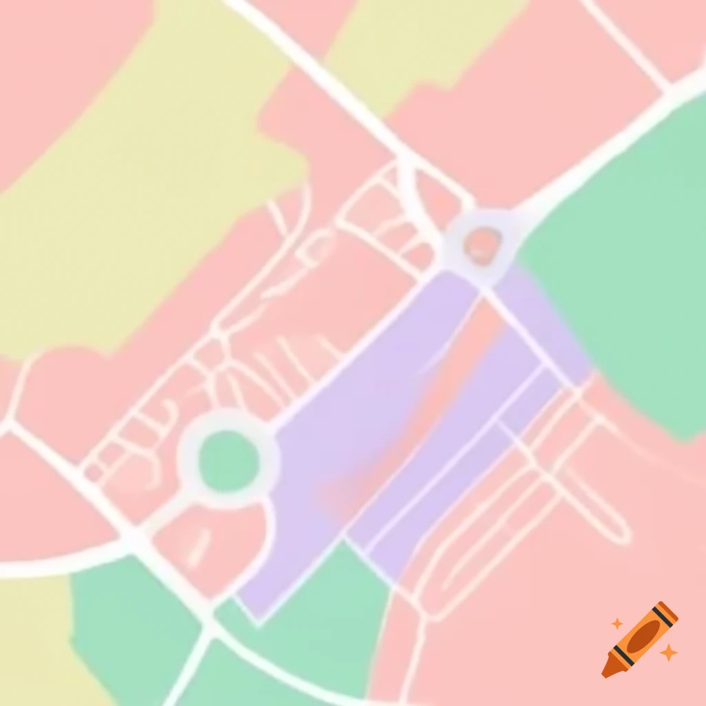 Map showing school layout and classroom location on craiyon