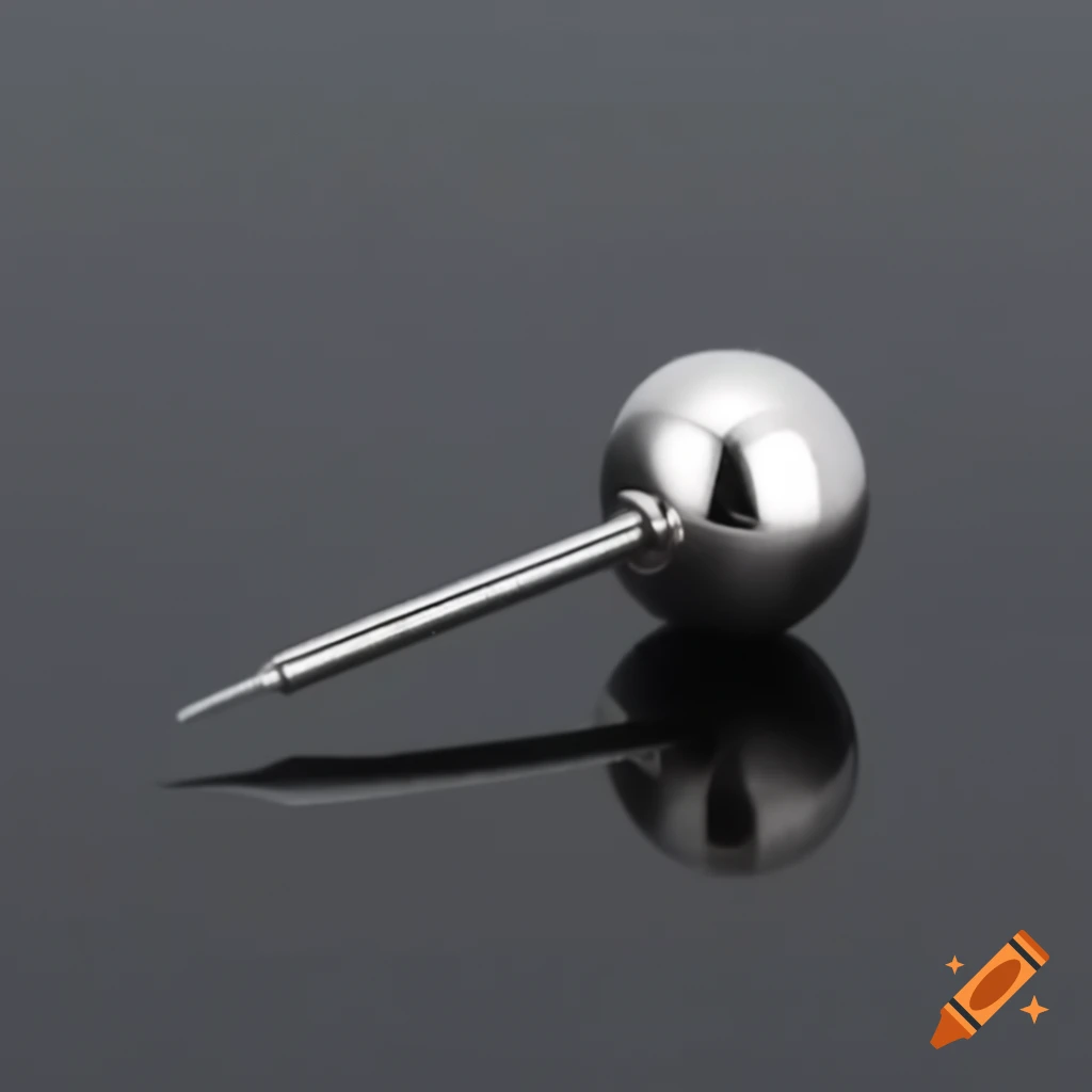 Silver push needle
