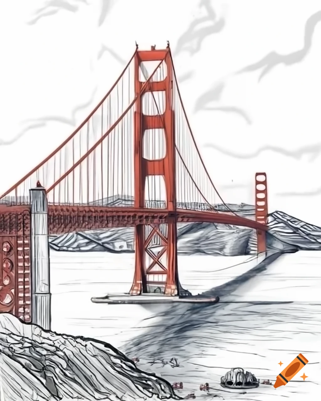 Golden Gate Bridge in San Francisco
