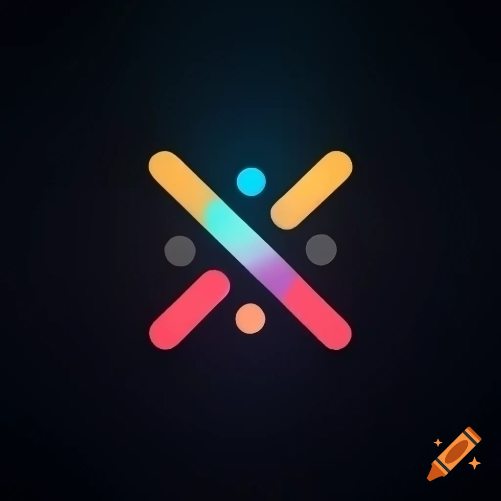 Colorful 1970 s scanimate studio logo for sound library with letters v