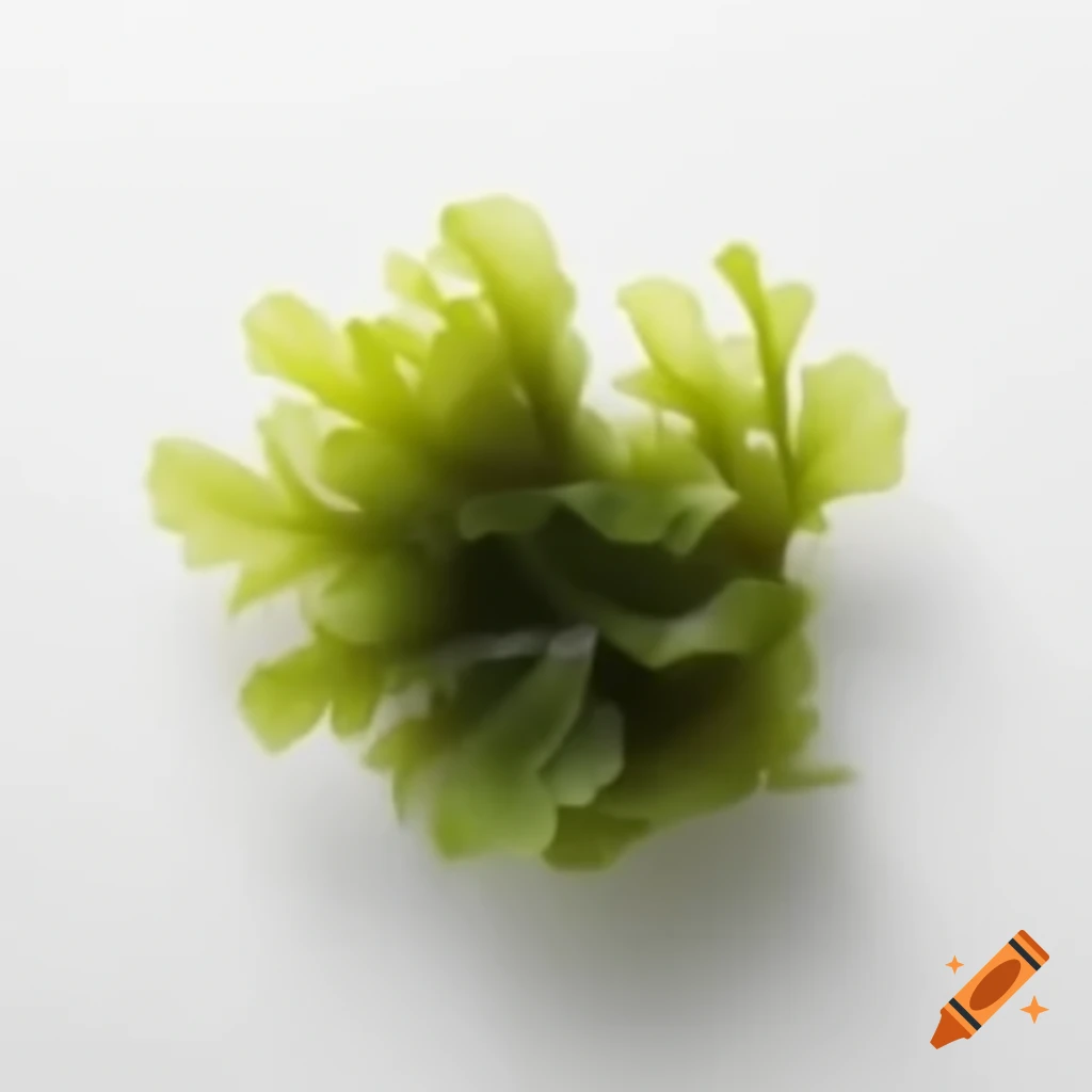 Seaweed on a white background
