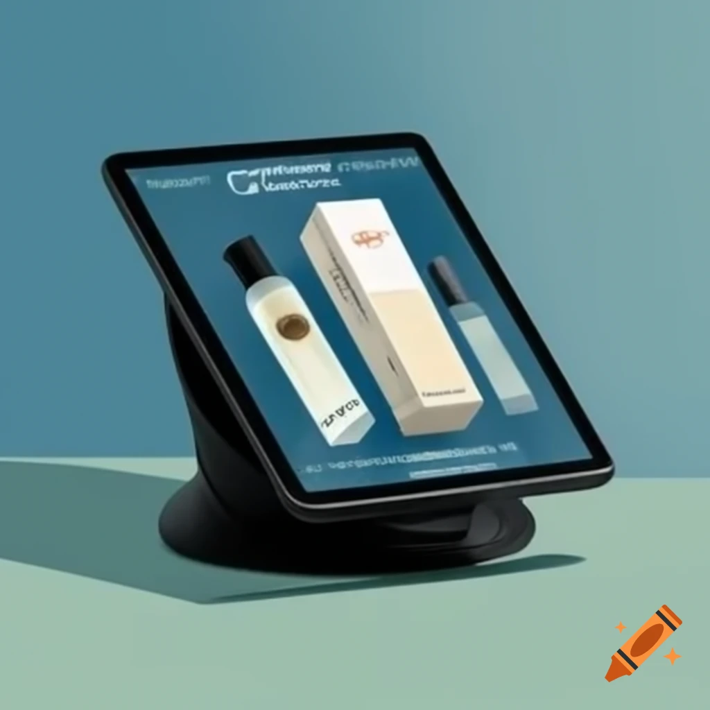 Perfume brand detector showing brand, price, and product information like a barcode scanner
