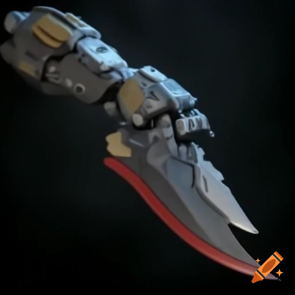 Detailed mechanical wrist blade design