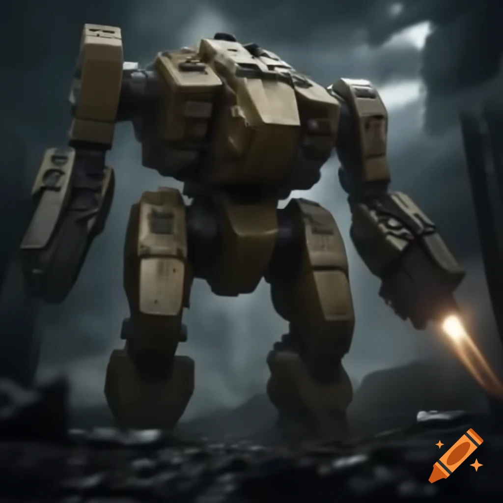 Giant blade designed for mech combat