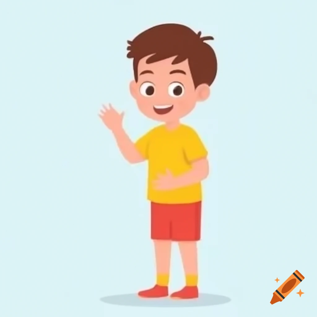 Tall, healthy child standing confidently