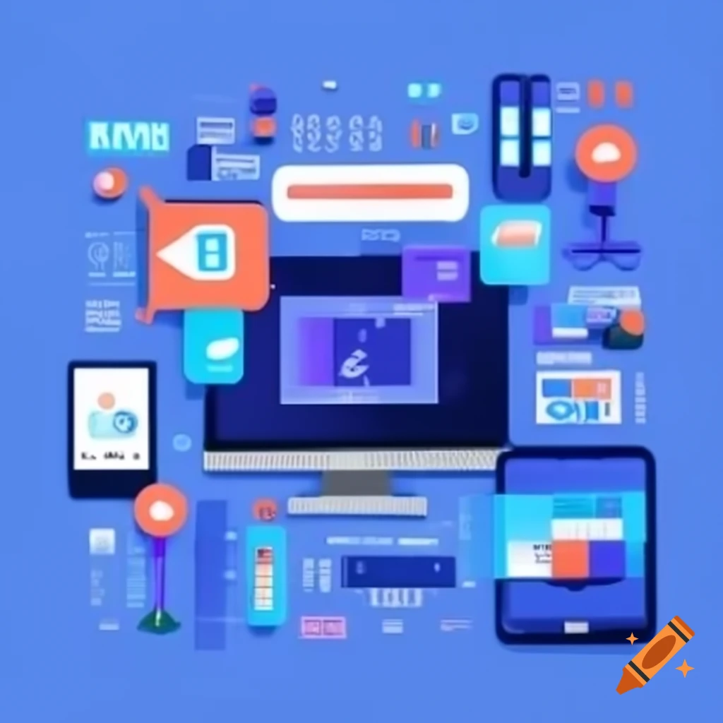Technological trends featuring multimedia elements