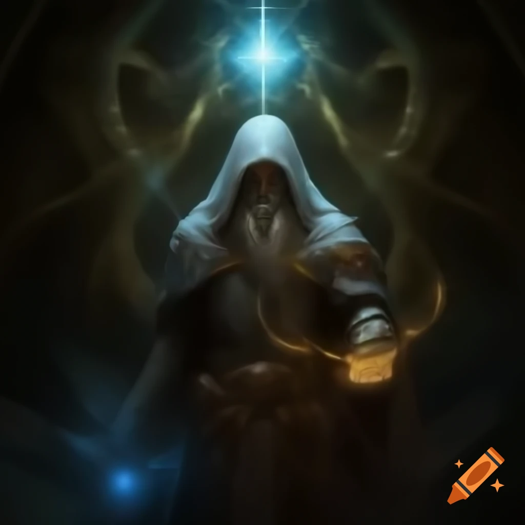 Astral god representing stillness