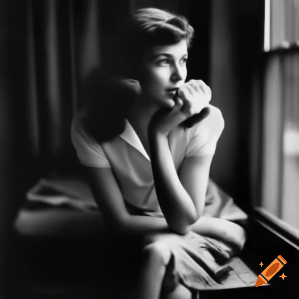 Conservative woman from the 1980s era