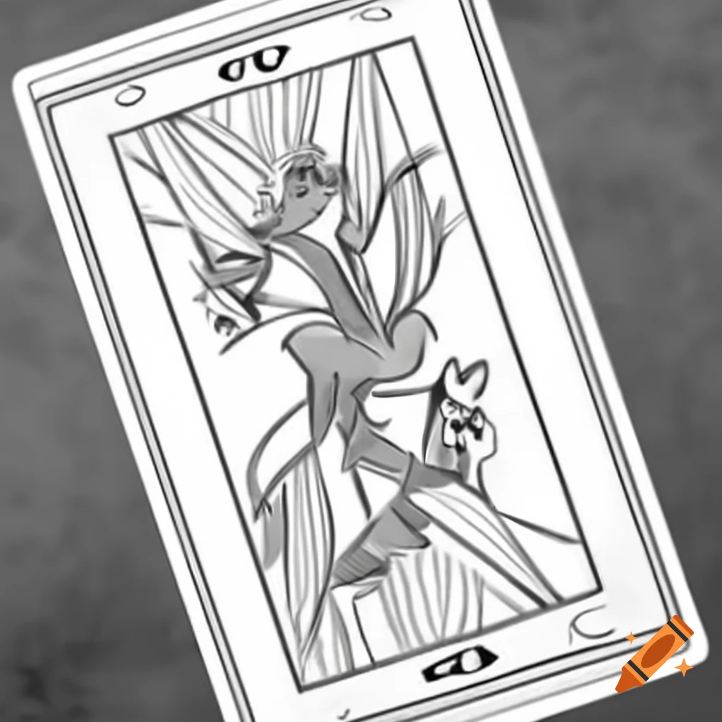 Ethereal geometric phoenix rising from ashes in rectangular tarot card style with number 25