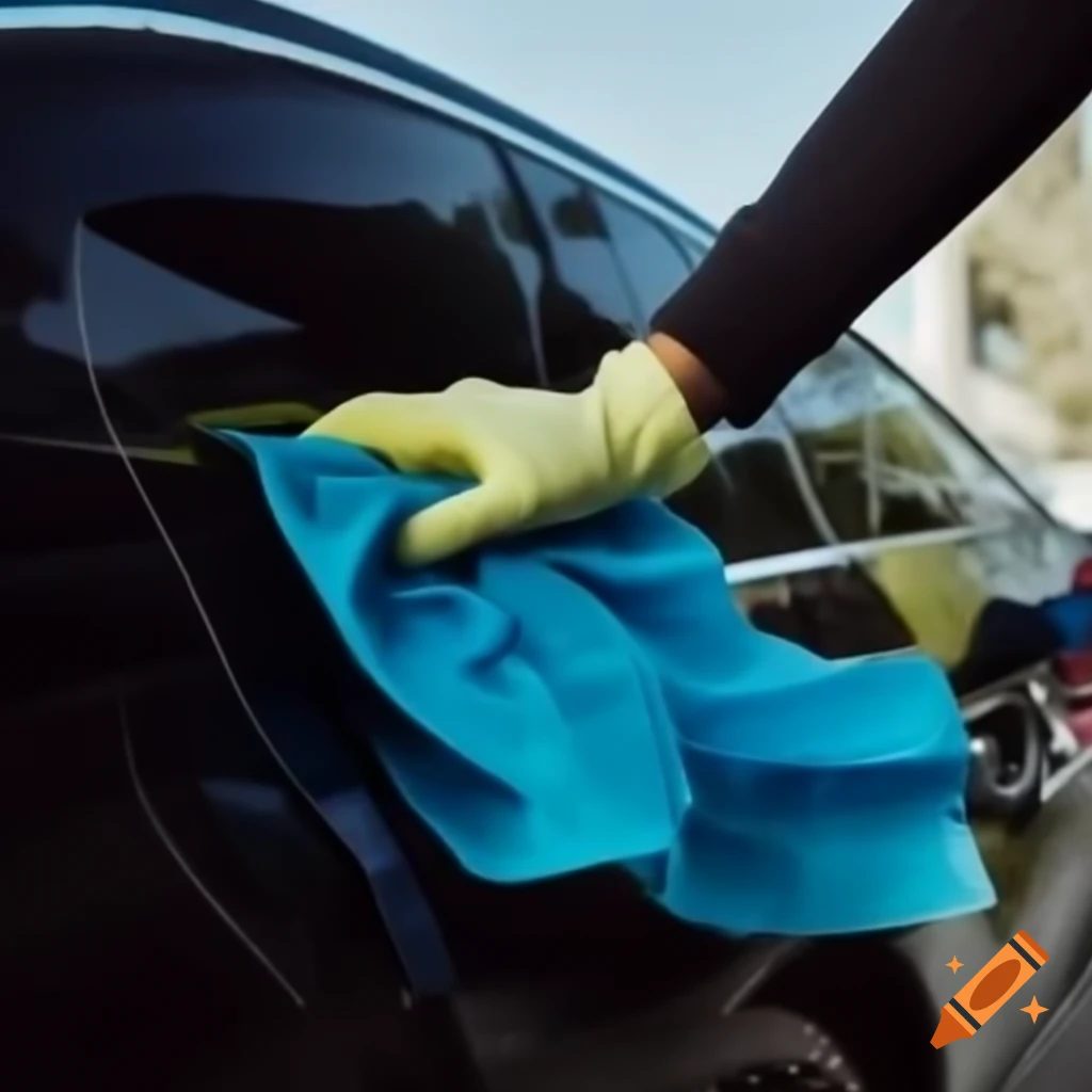 Clean car parked in a sunny environment