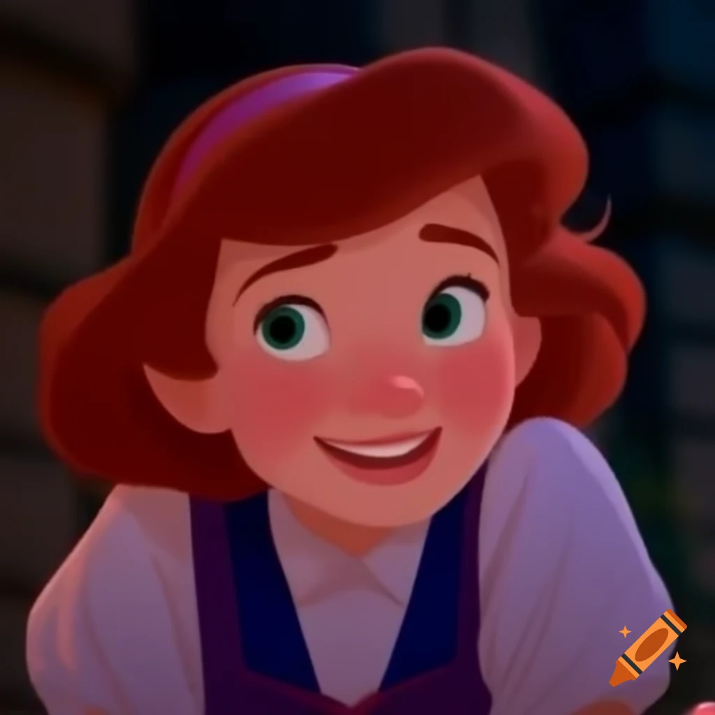 Belle from beauty and the beast character artwork on craiyon
