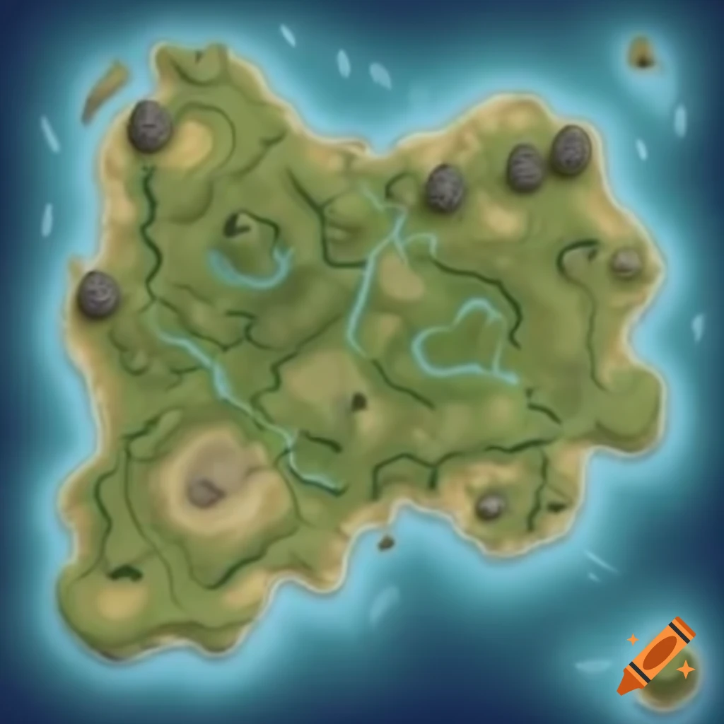 Map Of City Veikryss Featuring Grand Bazaar And Enchanted Quarter On 