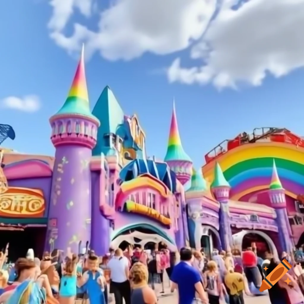 Annual pass ticket for a theme park on Craiyon