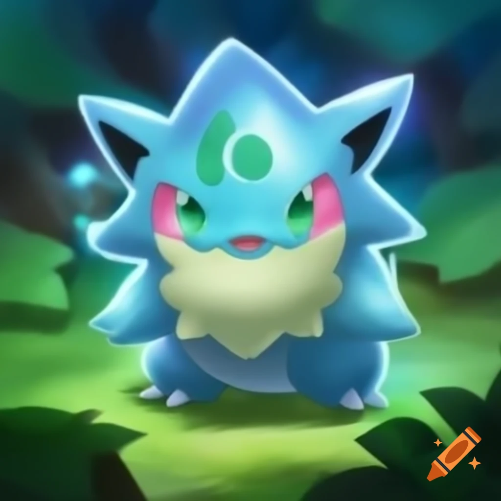 Psychic Pokemon character illustration