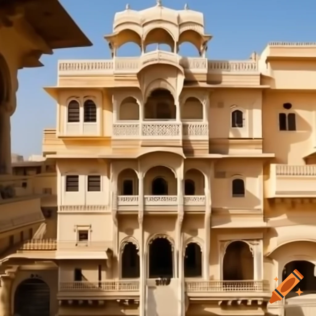 Traditional Rajasthani house architecture