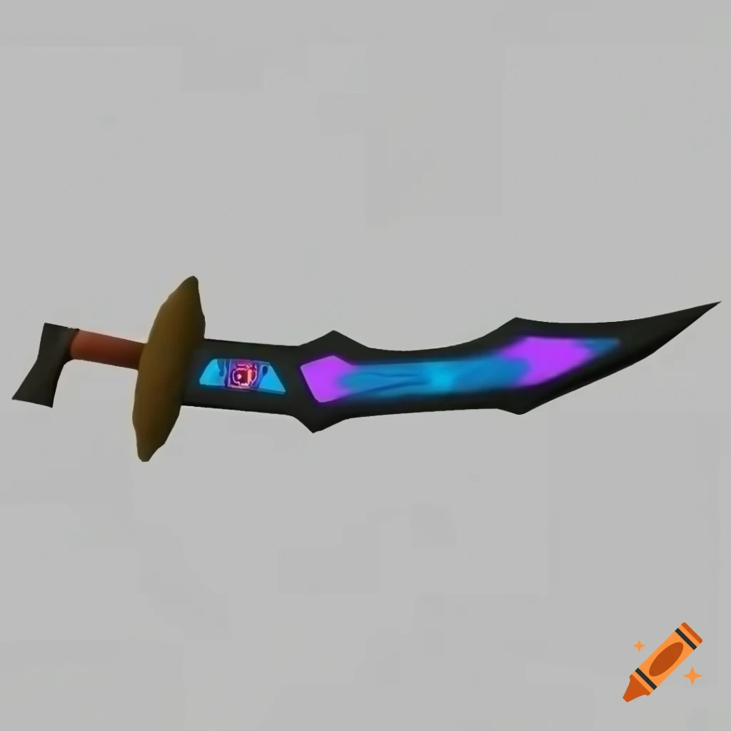 Moon sickle in medieval rpg style on craiyon