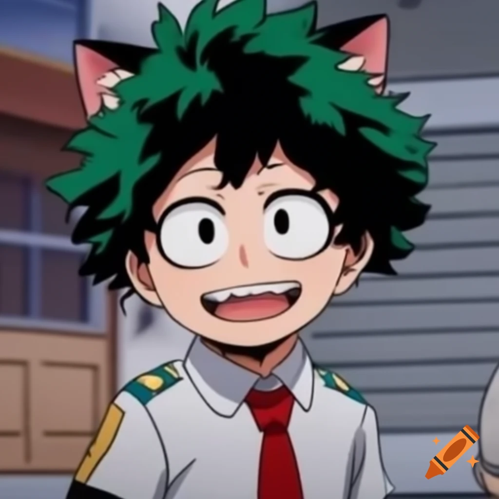 Catboy characters from My Hero Academia