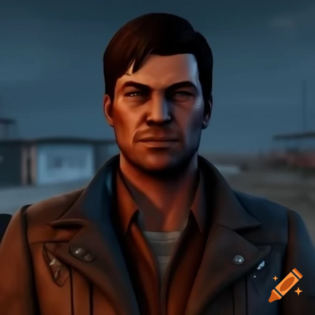 Handsome jack character from fallout 76 on craiyon