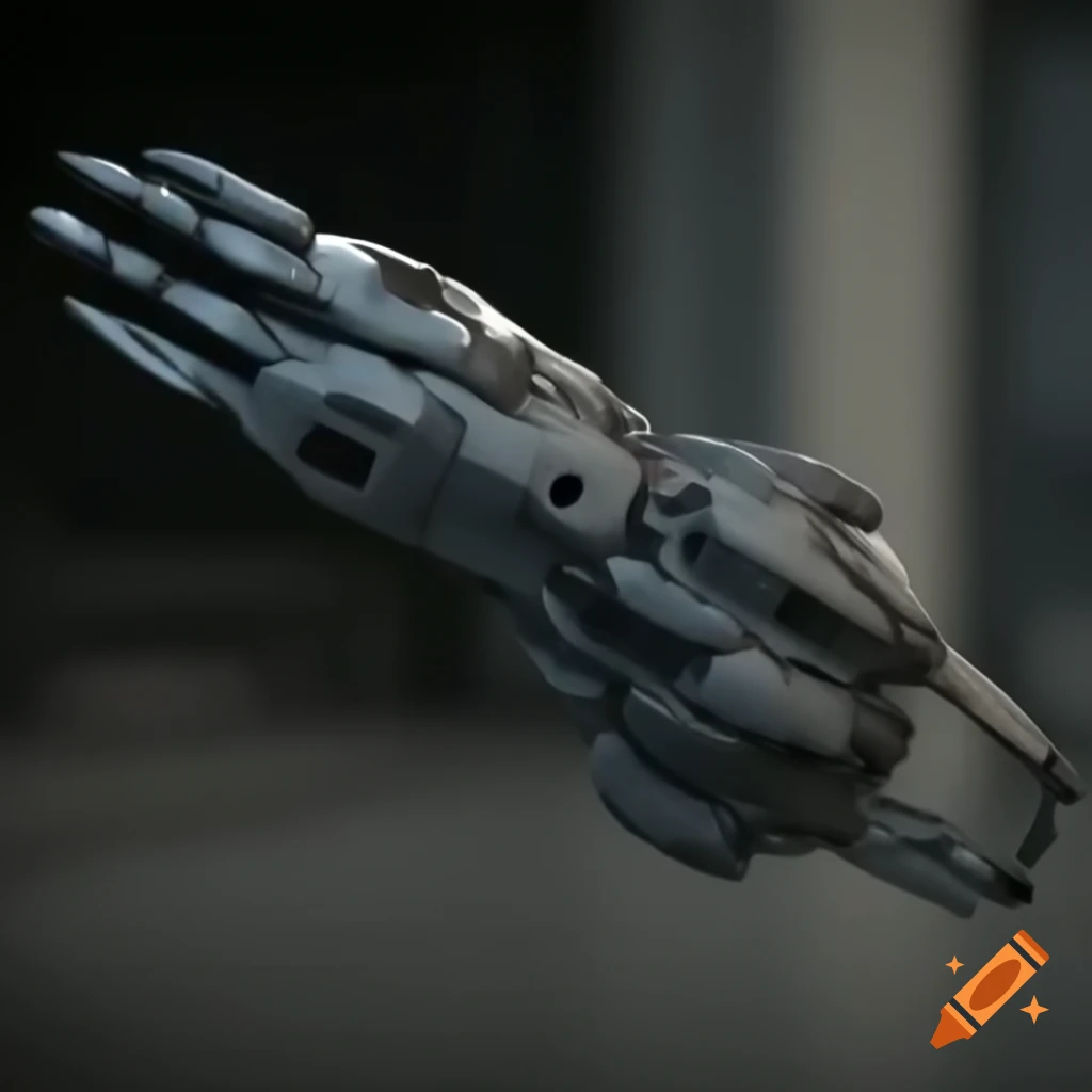 Detailed mechanical wrist blade design