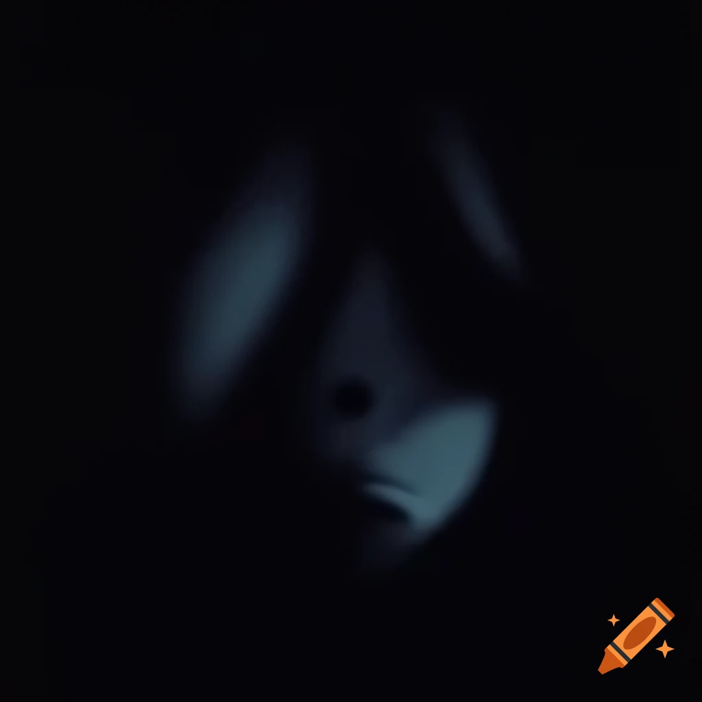 Concept representing the theme of darkness and the soul