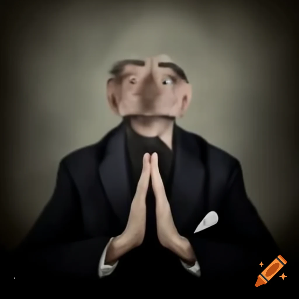 Elderly man covering his ears