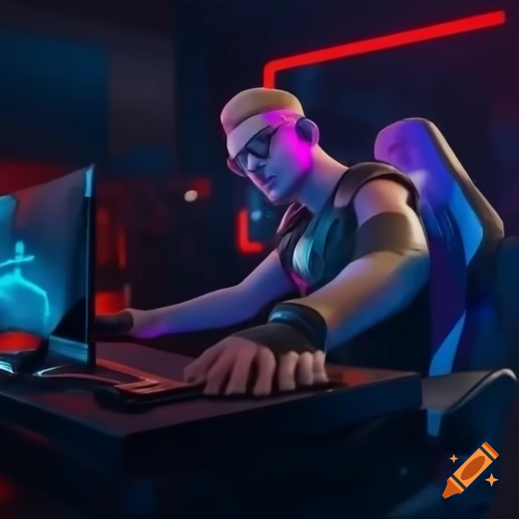 Playing the game Valorant, a popular tactical shooter