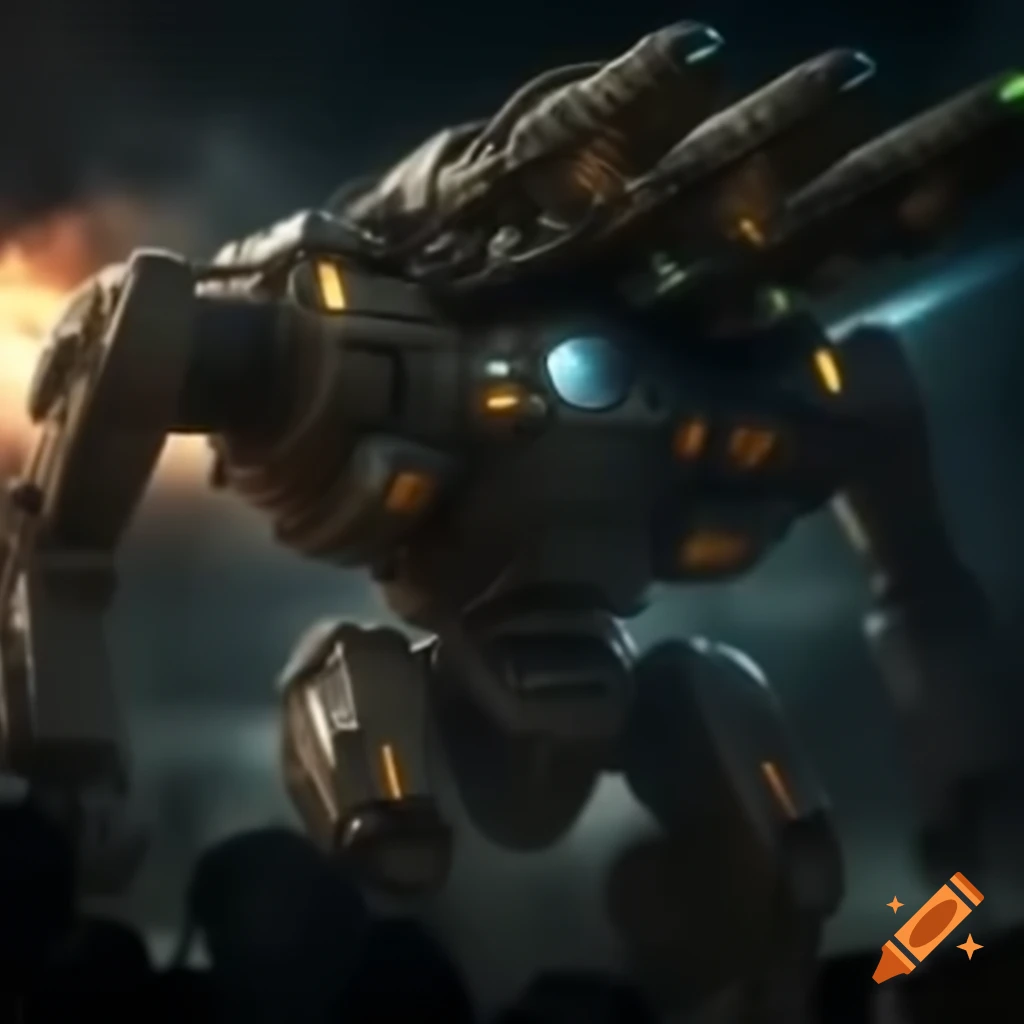 Giant blade designed for mech combat
